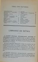 Photo 3 : CHALLAMEL - " Catalogue des ouvrages sur la marine " - Paris - Mai 1952