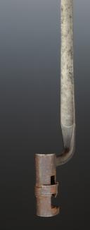 Photo 3 : CARTRIDGE SOCKET BAYONET FOR INFANTRY RIFLE, Early 19th century. 16749-6