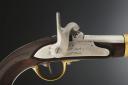 Photo 3 : PISTOLET DE CAVALERIE, modèle 1822 T BIS, DE LA MANUFACTURE IMPÉRIALE DE SAINT-ÉTIENNE, Second Empire. 29583R