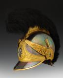 Photo 3 : OFFICER'S HELMET OF THE NATIONAL GUARD ON HORSEBACK, model 1814-1830, Restoration period. 27695-1