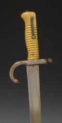 Photo 3 : YATAGAN BAYONET SABER, Chassepot model, Third Republic. 32241