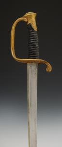 Photo 4 : SABRE D'OFFICIER D'INFANTERIE, modèle 1845, Second Empire. 30692