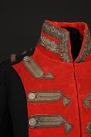 Photo 5 : HABIT D'OFFICIER DES GARDES DU CORPS DE LA MAISON MILITAIRE DU ROI de grande tenue, modèle 1814, Restauration. 30008