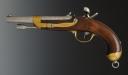 Photo 5 : CAVALRY PISTOL, MODEL 1822 T BIS, FROM THE ROYAL MANUFACTURE OF CHARLEVILLE, July Monarchy. 33472