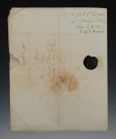 Photo 6 : Army of Spain. LETTER FROM MARIUS CLARY TO HIS UNCLE NICOLAS CLARY, Madrid, February 1st, 1812. 18906-9