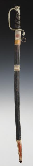 Photo 8 : INFANTRY OFFICER'S SABER OF THE BELGIAN ARMY, type 1845, Second half of the 19th century. 29158