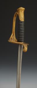 Photo 8 : SABRE D'OFFICIER D'INFANTERIE, modèle 1845, Second Empire. 30692