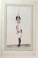 Photo 1 : Nicolas Hoffmann, 23e Régiment d'Infanterie (Poitou) au règlement de 1791.