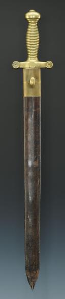 Photo 1 : GLAIVE DE CANTINIÈRE SUR LE MODÈLE D'INFANTERIE, MODÈLE 1831, MONARCHIE DE JUILLET - SECOND EMPIRE.