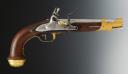 PISTOL OF THE KING'S BODYGUARDS, first type, model 1814-1815, Restoration period. 30410