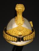DRAGOON OFFICER'S HELMET, model 1872 modified 1874, Third Republic. 27773
