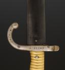 YATAGAN BAYONET SABER, Chassepot model, Third Republic. 32242