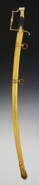Photo 2 : LIGHT CAVALRY OFFICER'S SABER, First Empire. 25863