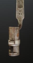 Photo 2 : PLUG BAYONET FOR INFANTRY RIFLE, model year IX, First Empire. 29368