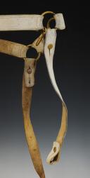 Photo 2 : CAVALRY HUNTING OR HORSE ARTILLERY BELT FROM THE IMPERIAL GUARD, 1855 model, Second Empire. 27075-2
