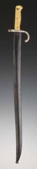 Photo 2 : YATAGAN BAYONET SABER, Chassepot model, Third Republic. 32242