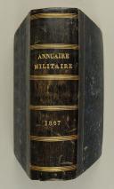 Photo 3 : ANNUAIRE MILITAIRE 1867