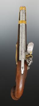 Photo 3 : PISTOLET DES GARDES DU CORPS DU ROI, premier type, modèle 1814-1815, Restauration. 30410