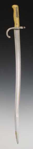 Photo 3 : YATAGAN BAYONET SABER, Chassepot model, Third Republic. 32242