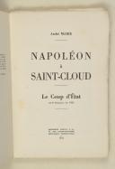 Photo 3 : A. Marie - Napoléon à Saint-Cloud
