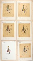 Photo 5 : Dragons 1789 : 25 aquarelles de Striedbeck sur calque ou sur papier