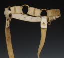 Photo 5 : CAVALRY HUNTING OR HORSE ARTILLERY BELT FROM THE IMPERIAL GUARD, 1855 model, Second Empire. 27075-2
