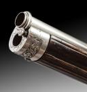 Photo 5 : Pistolet d’arçon à silex, à deux canons superposés et second tir dissimulé, par Giovanni Valetti, Brescia, vers 1660-1670, d’une paire ayant appartenu au Roi Louis XIV, intégrée dans l’inventaire des Armes Royales sous le numéro 372 à partir de 1717.  COLLECTION PHILIPPE MISSILLIER, Étude Giquello, Drouot - salles 5-6, les 6 & 7 mars 2025