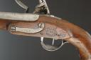 Photo 5 : PISTOLET DEMI-ARÇON DE GENDARMERIE, modèle an 9. Premier Empire. 34598
