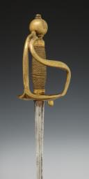 Photo 6 : SABRE DE LA 16ème COMPAGNIE DES GRENADIERS DE FRANCE, Ancienne Monarchie (vers 1750-1767), réutilisé à partir de 1756 par les Grenadiers Royaux. 30305