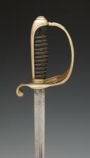 Photo 6 : SABRE D'OFFICIER D'INFANTERIE, modèle 1882, Troisième République. 33908