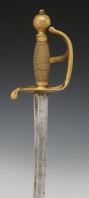 Photo 7 : SABRE DE LA 16ème COMPAGNIE DES GRENADIERS DE FRANCE, Ancienne Monarchie (vers 1750-1767), réutilisé à partir de 1756 par les Grenadiers Royaux. 30305