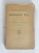 Photo 1 : R. de Cisternes – Journal de marche du grenadier Pils 1804  