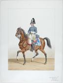 1817. Maréchal des Logis, Vétérinaire de Carabiniers.
