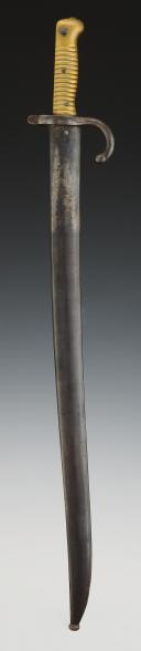 YATAGAN BAYONET SABER, Chassepot model, Third Republic. 32243