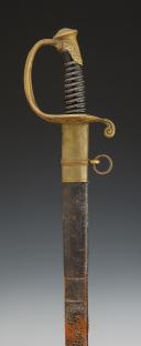 Photo 2 : SABRE D'OFFICIER D'INFANTERIE, modèle 1845, Monarchie de Juillet. 29389-1