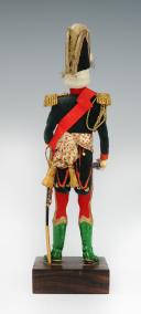 Photo 3 : MARCEL RIFFET - MARÉCHAL BESSIÈRES PREMIER EMPIRE : figurine habillée, XXème siècle. 26430