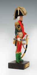 Photo 4 : MARCEL RIFFET - MARÉCHAL BESSIÈRES PREMIER EMPIRE : figurine habillée, XXème siècle. 26430