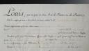 Photo 4 : GOOD CONDUCT CERTIFICATE of Louis Charles Laurent COLIN, BODYGUARD OF MONSIEUR, KING'S HOUSE, Restoration period. 29864