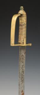 Photo 4 : INFANTRY SWORD OF A REGIMENT OF FOOT GRENADIERS, called a briquet, model 1776, from the Revolution. 28818