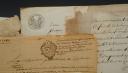 Photo 4 : LOT DE SEPT DOCUMENTS NOTARIÉS, Ancienne Monarchie - Premier Empire (1758 à 1808). 30149