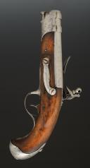 Photo 4 : PISTOLET DEMI-ARÇON DE MARÉCHAUSSÉE, modèle de 1770. Ancienne Monarchie, règne de Louis XVI. 34599