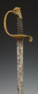 Photo 5 : SABRE D'OFFICIER D'INFANTERIE, modèle 1845, Monarchie de Juillet. 29389-1
