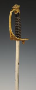 Photo 5 : SABRE D'OFFICIER D'INFANTERIE, type 1855, Troisième République. 33907-1