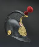 Photo 7 : TEST HELMET OF THE 45th LINE INFANTRY REGIMENT, type 1836, July Monarchy (1836-1837). 27256-12905