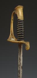Photo 9 : SABRE D'OFFICIER D'INFANTERIE, modèle 1845, Monarchie de Juillet. 29389-1