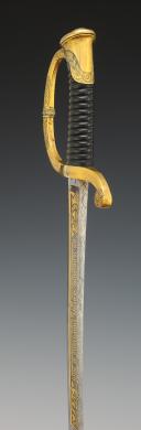 Photo 10 : CAPTAIN CARDET'S SWORD OF THE MOUNTED GUNNERS, model 1829, July Monarchy. 29403
