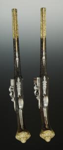 Photo 11 : PAIR OF FLINTGUN PISTOLS FOR THE EAST, Early 19th century. 25112