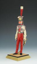 Photo 1 : GEORGES FOUILLÉ, Navy painter. (1909-1994): PEDESTRIAN, TRUMPET OF THE POLISH LANCERS OF THE IMPERIAL GUARD, FIRST EMPIRE, 20TH CENTURY. 14107
