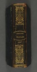 Photo 1 : ANNUAIRE MILITAIRE de France pour l'année 1841. 