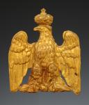 AIGLE DE DRAPEAU DE LA GARDE NATIONALE OU DE POMPIERS, modèle 1854, Second Empire. 29304